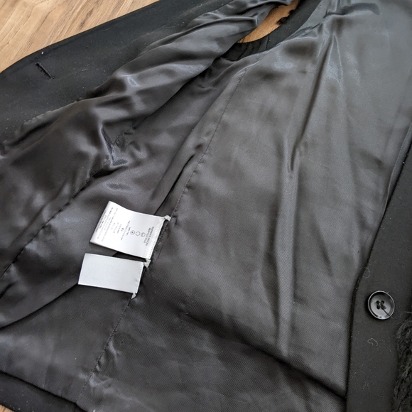 BCBG Faux Fur Suit Vest - Picture 10 of 11